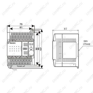 Контроллер LX3V-1208MR-A2