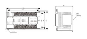 Контроллер LX5V-1616MT-AN